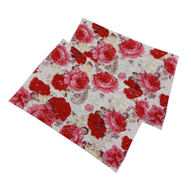 رو بالشی مدل  گل سرخ سایز 50*70 سانتی متر بسته 2 عددی