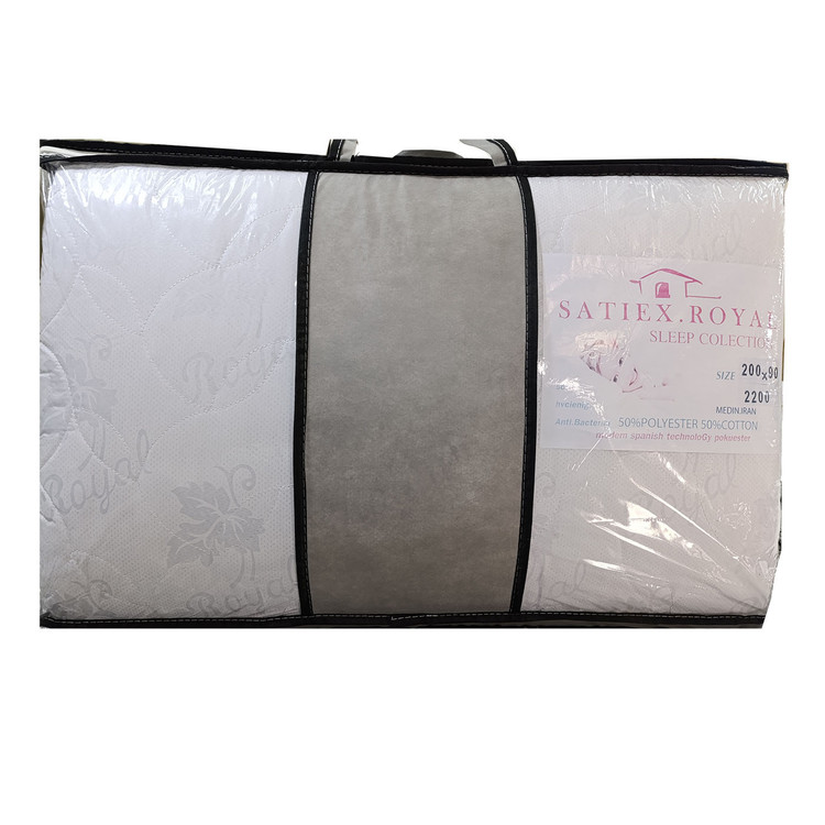 تشک مهمان (مسافرتی) رویال 3500 گرم سایز 190*90 ضخامت 10 سانتی متر (فوق ضخیم) درجه 1